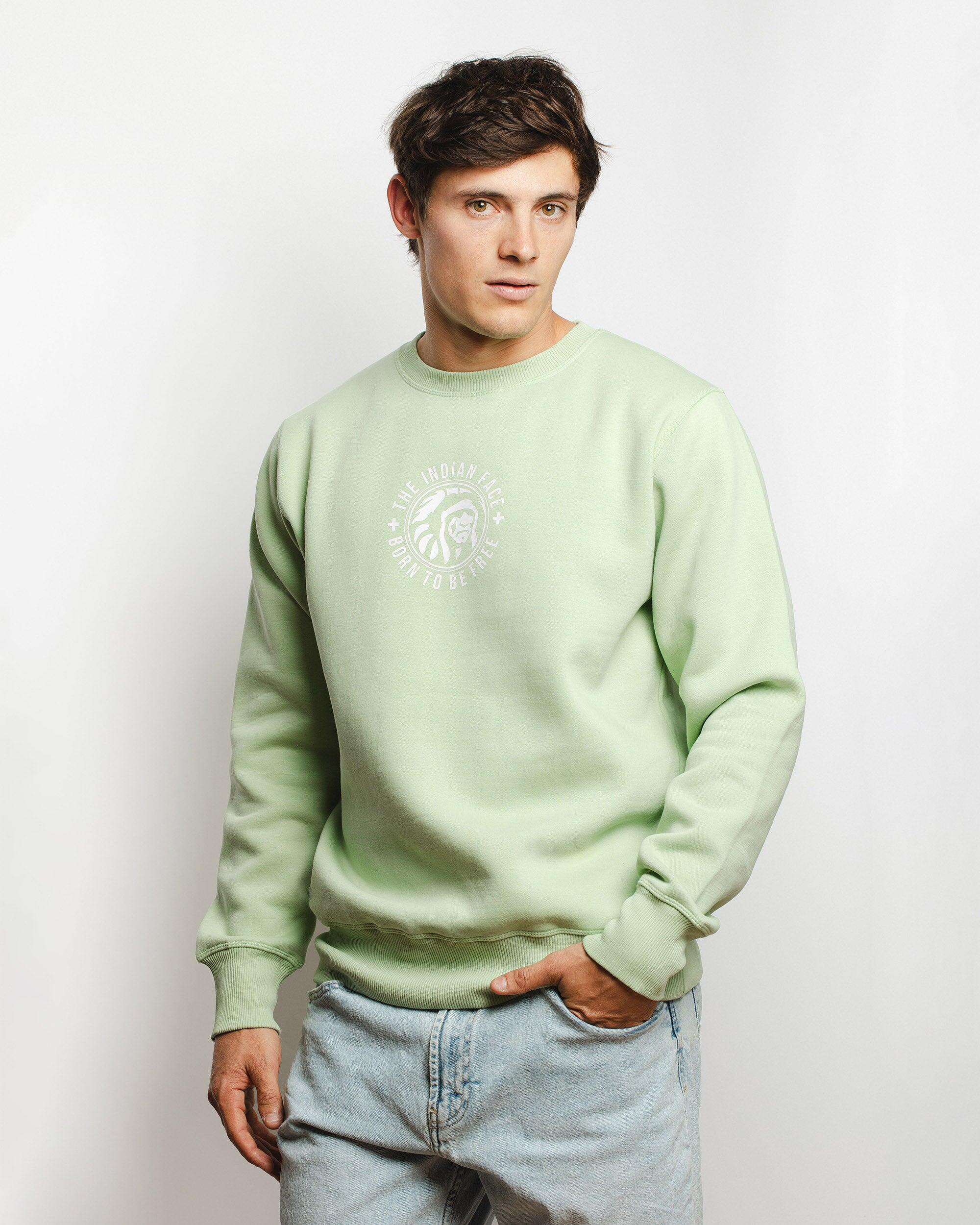 Sudadera adulto y niño de Fitness The Indian Face Unisex Spirit Verde 4/5