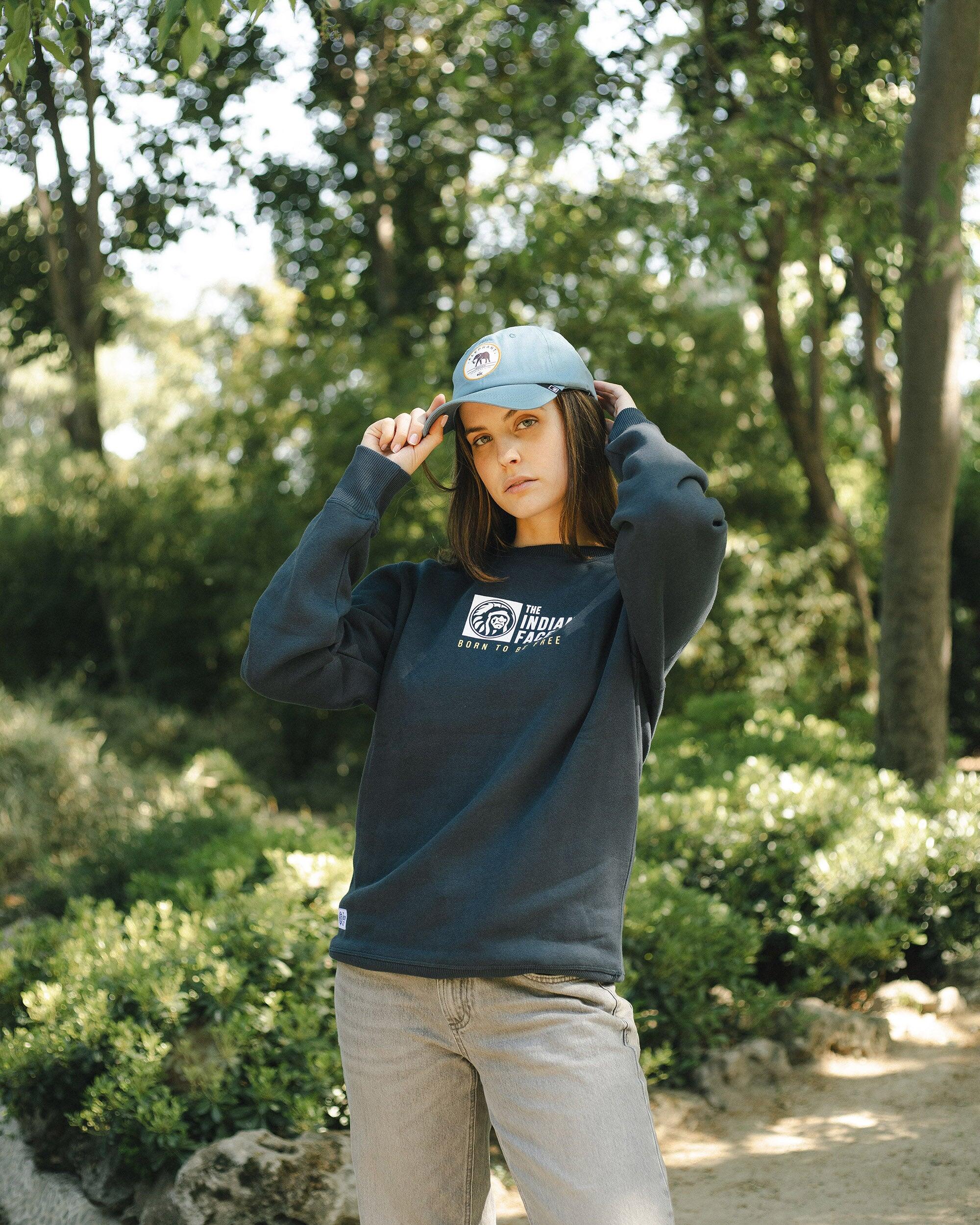 Sudadera de Fitness The Indian Face Unisex Nomad Marino 5/5