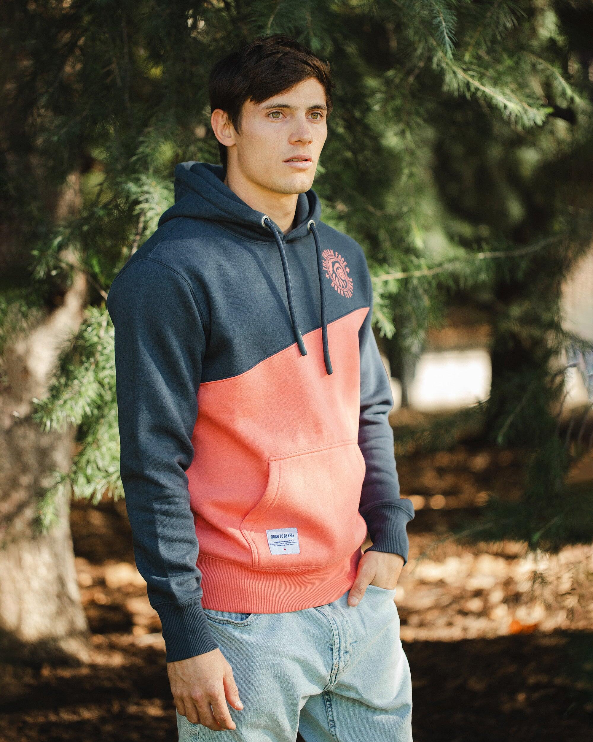 Sudadera de Fitness The Indian Face Unisex Summit Azul / Rojo 5/5