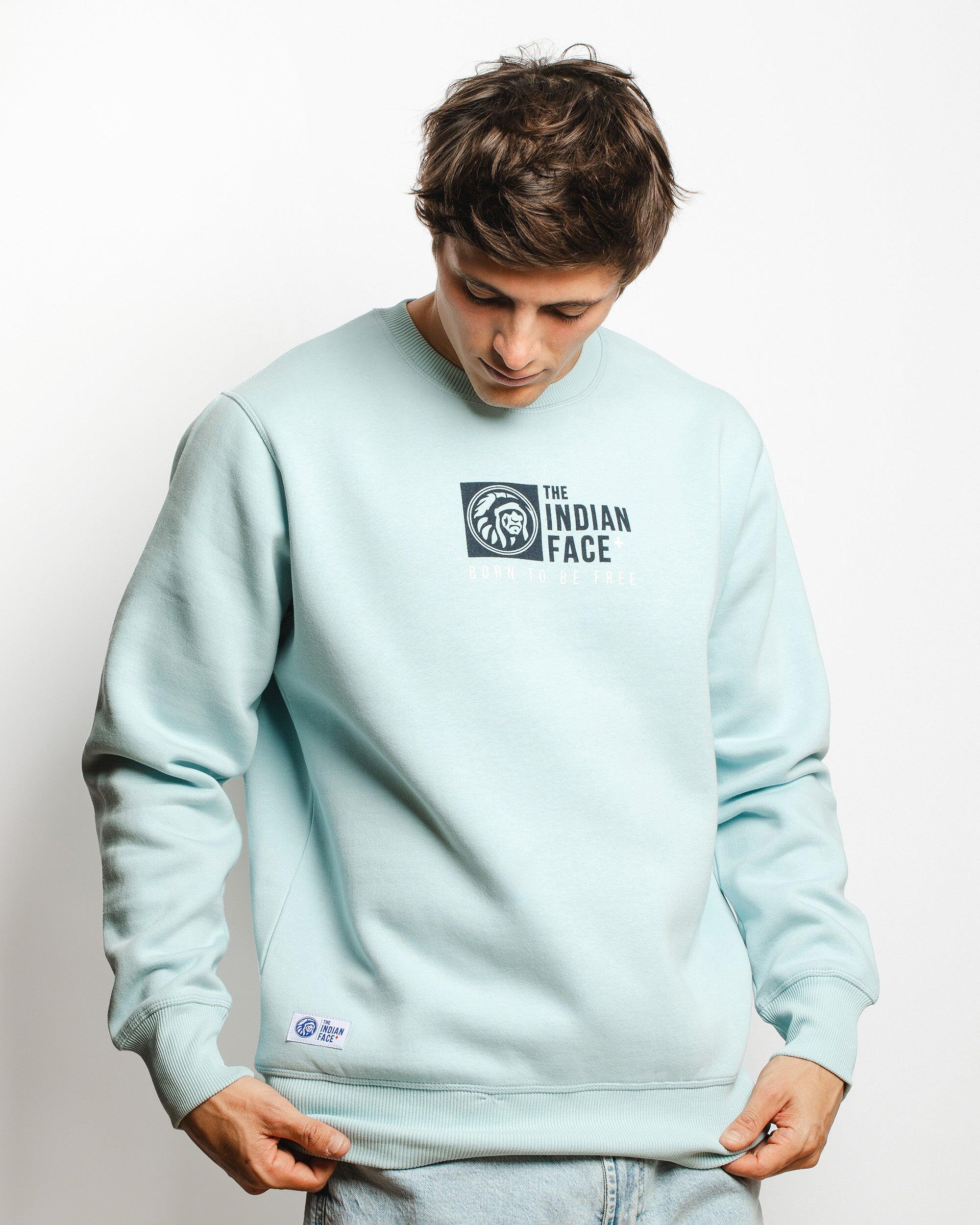 Sudadera adulto de Fitness The Indian Face Unisex Nomad azul 4/5