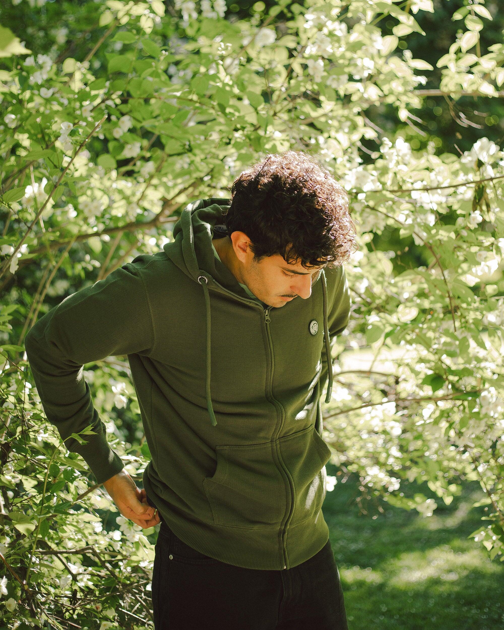 Sudadera de Fitness The Indian Face Unisex Trek Terra Verde 4/5