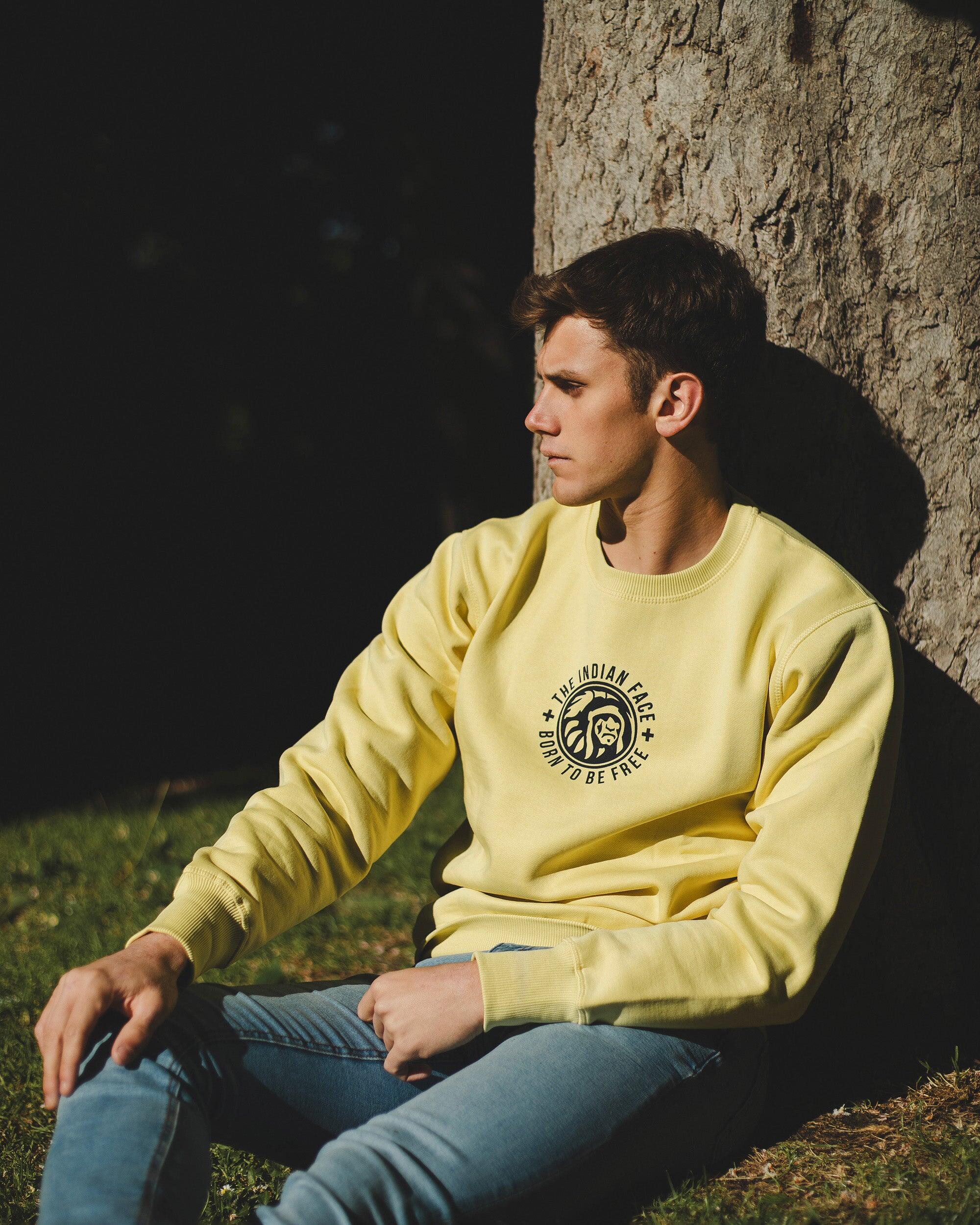 Sudadera adultos y niños de Fitness The Indian Face Unisex Spirit Amarillo 4/5