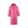 Peignoir enfant en microfibre avec capuche, couleur High Visibility Pink
