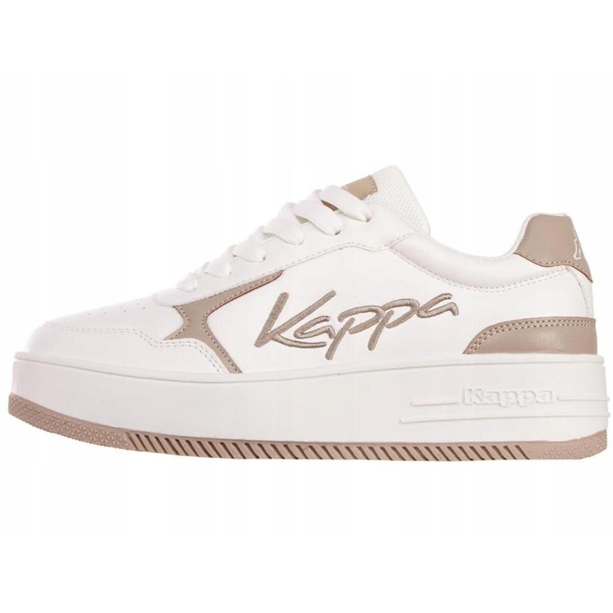 Kappa - Buty Damskie Kappa Jaboah 243417-1055 Sneakersy Sportowe Na Platformie 38 - Baskets - Blanc - Decathlon