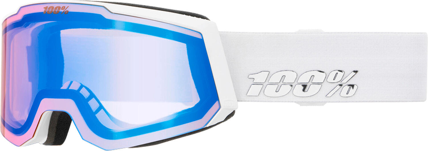 SNOWCRAFT S HiPER Goggle White/Lavender - Mirror Lavender Le 2/4