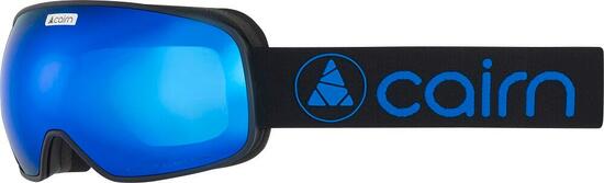 Skibrille Herren, Unisex - CAIRN Magnetik SPX3000 - Mat Black Blue