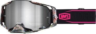 100% ARMEGA Goggle Sarcelle - Mirror Silver Lens