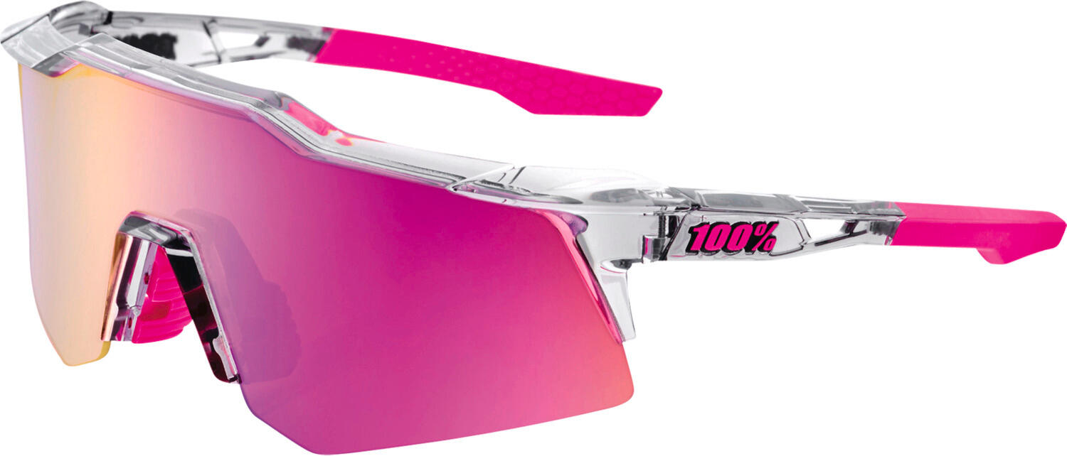 100% Glasses Speedcraft XS - Tokyo Night - Purple Multilayer Mirror Lens