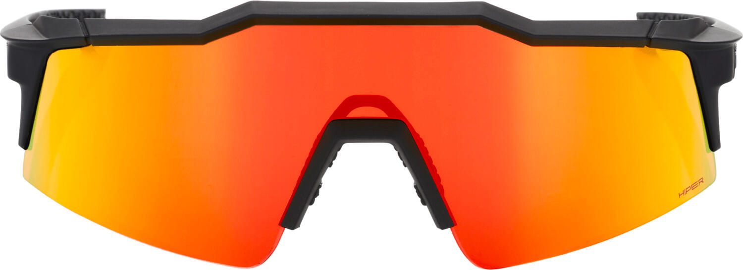 Brille Speedcraft SL Soft Tact Black-HiPER Red Multilayer Mirror Lens 2/4