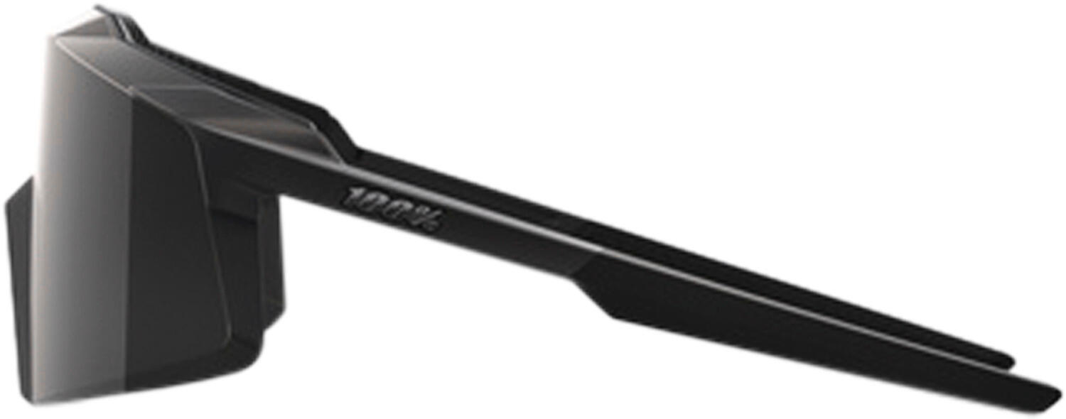 Brille Aerocraft - Matte Black - Black Mirror Lens 3/4