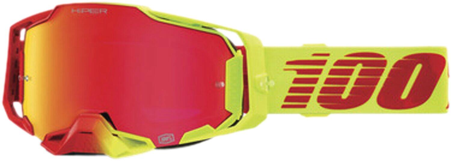 100% ARMEGA HIPER Goggle Solaris - Mirror Red Lens