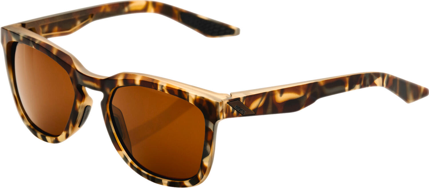 100% Occhiali Hudson Soft Tact Havana-Bronze Lens