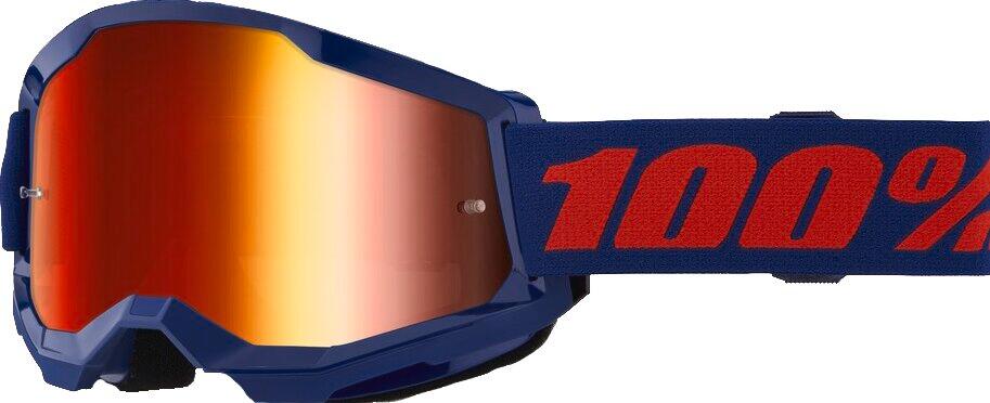 STRATA 2 Goggle Navy - Mirror Red Lens 1/1