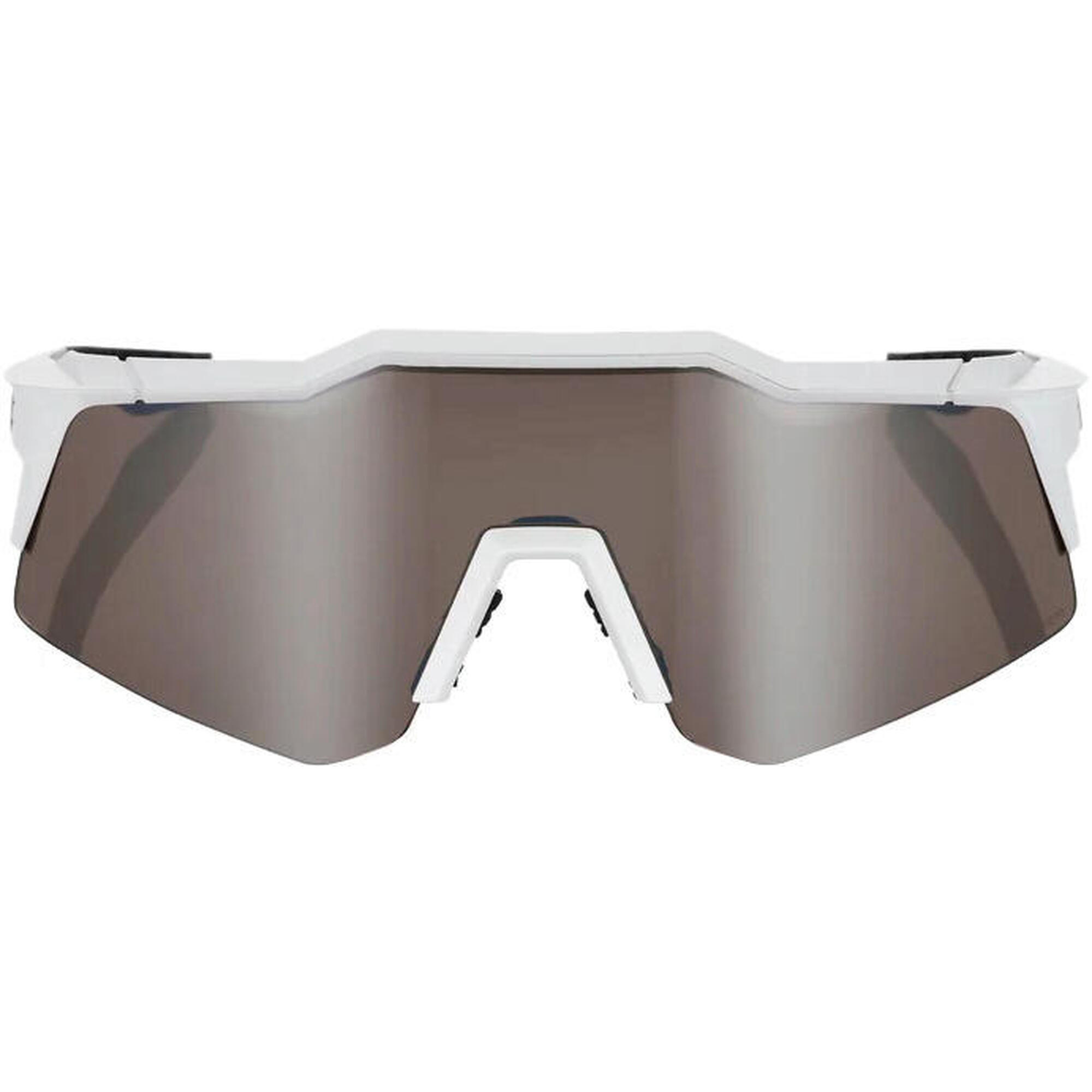 Lunettes Speedcraft XS Matte White-HiPER Silver