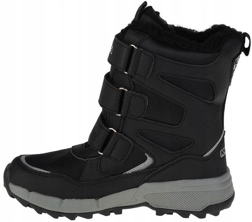 Buty dziecięce Kappa Vipos Tex K 260902K-1115 zimowe czarno-srebrne