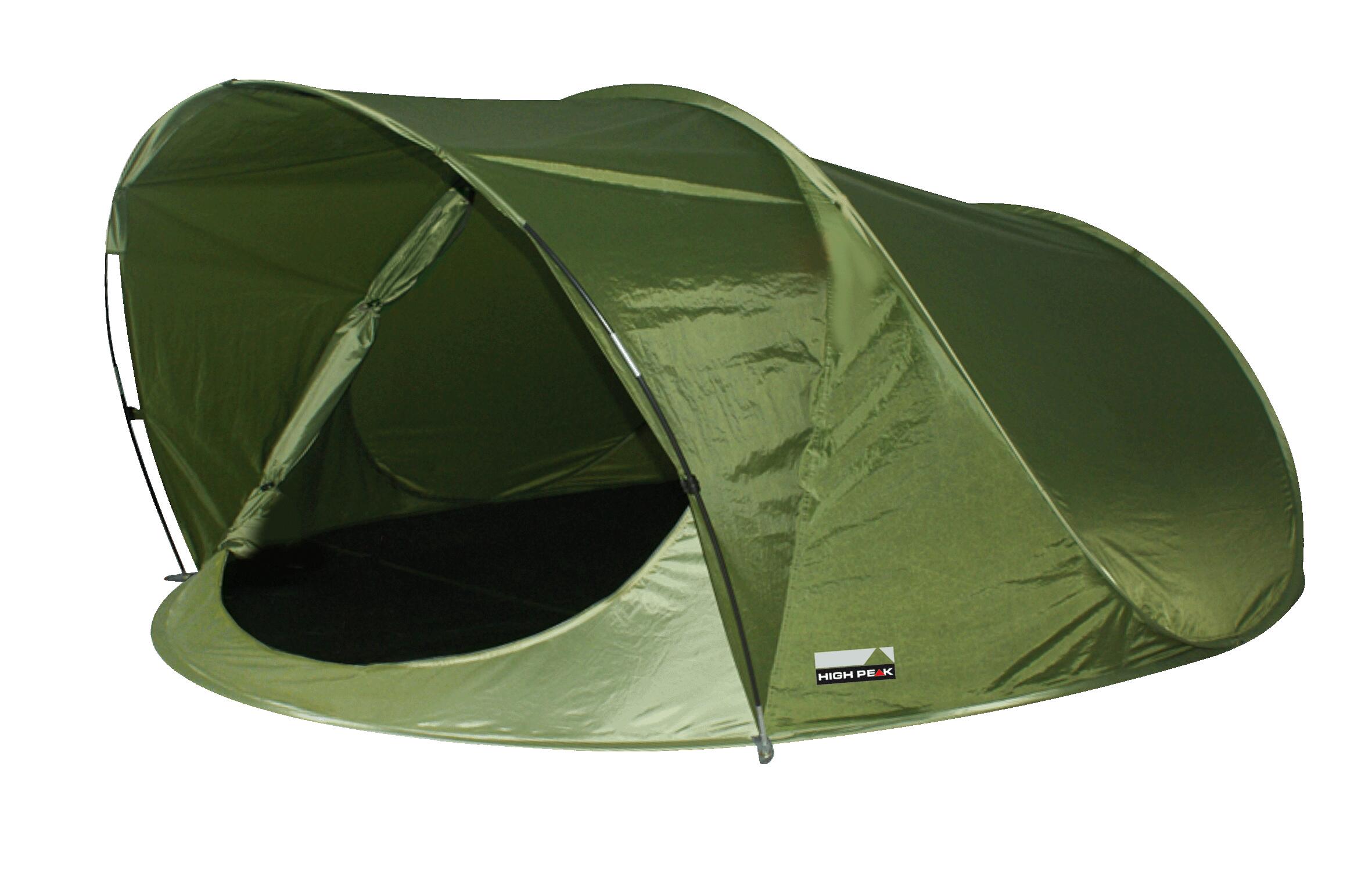 Tenda pop up high peak rapallo 3, 2 ventilação permanente, para 2-3 pessoas.