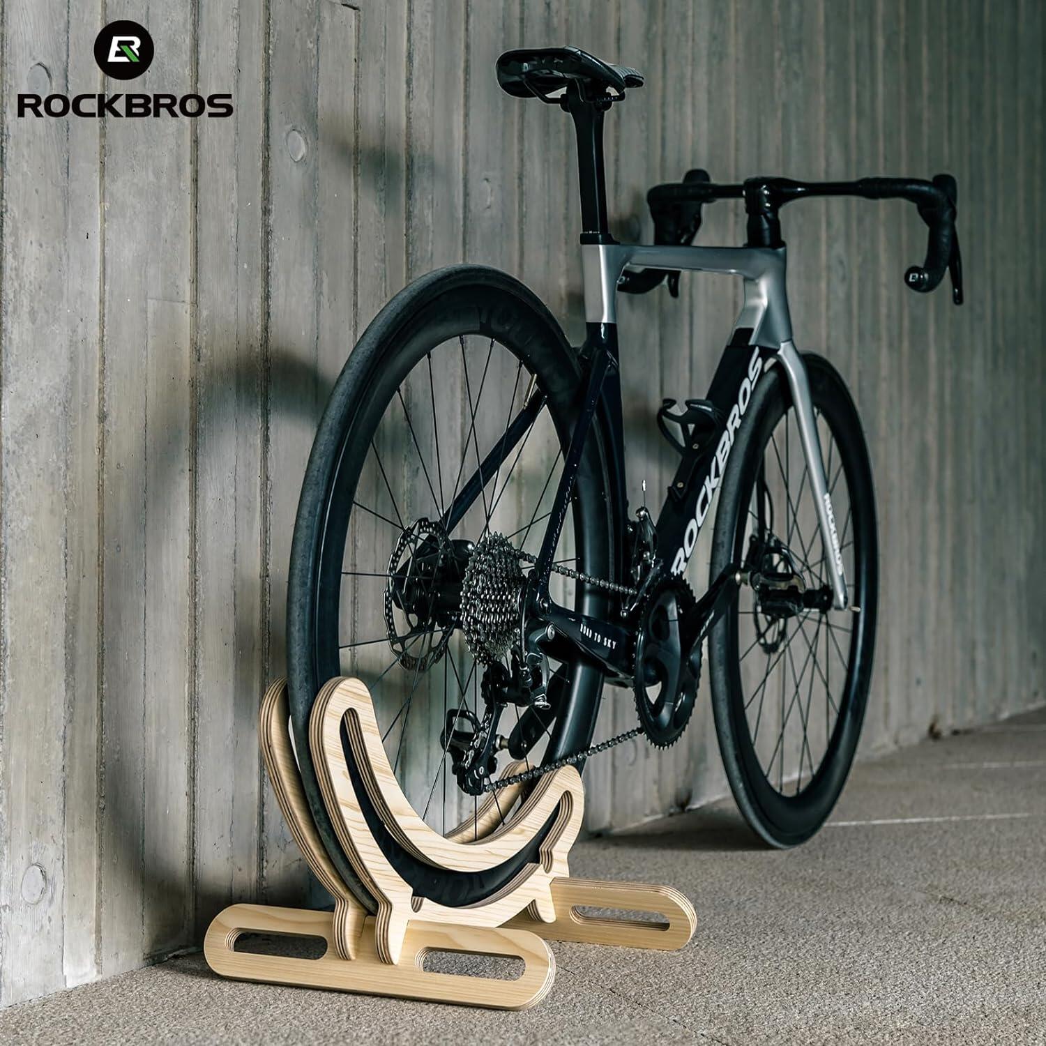 Porte-Vélo en Bois de 30 mm pour Roues de 23C à 30C et de 700C 7/7