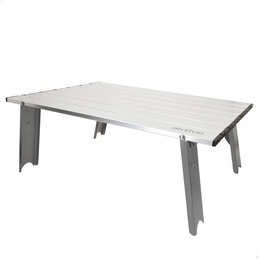 AKTIVE Aktive Mesa plegable pequeña camping aluminio ultraligera