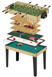 Table de jeux 10 en 1 - Baby Foot - Billard - Ping Pong - Hockey - Bowling - Ca