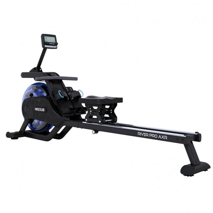 GORILLA SPORTS MAXXUS River AXR PRO Rower foldable vertical water resistance 150 kg