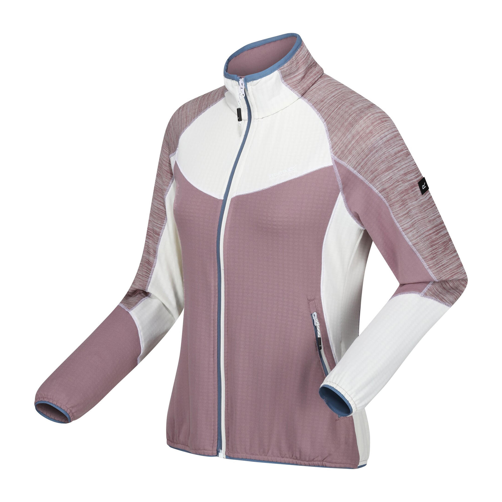Veste Polaire HEPLEY Femme (Lavande / Blanc) 3/5