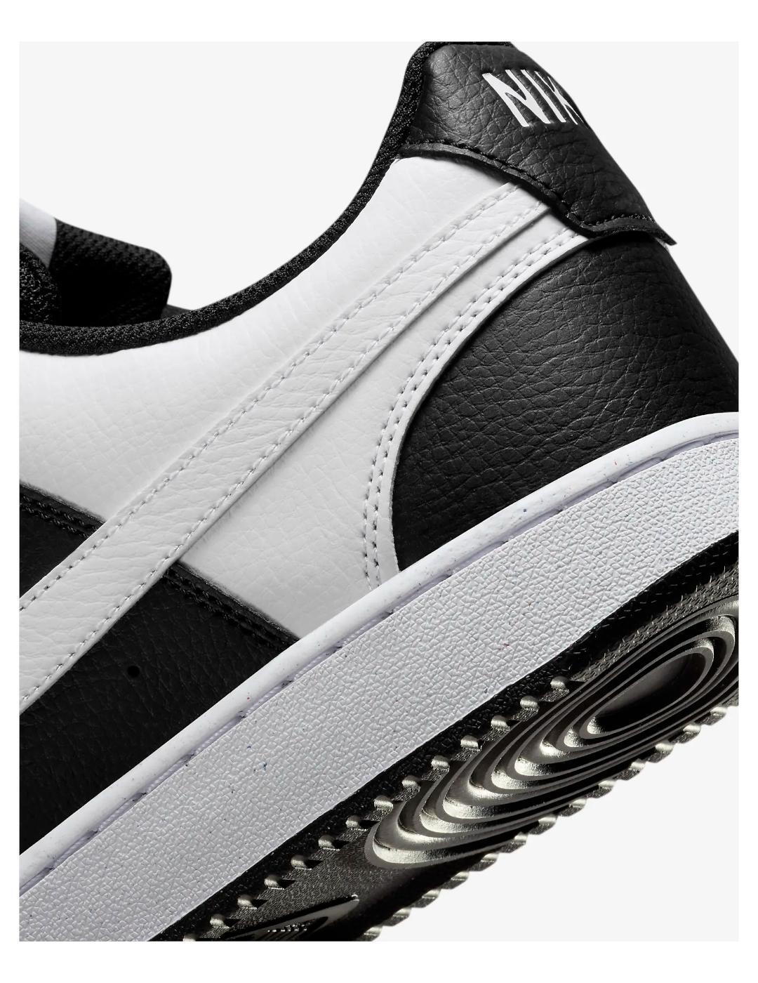 Sneakers Nike Court Vision Lo 001 wit zwart 7/7