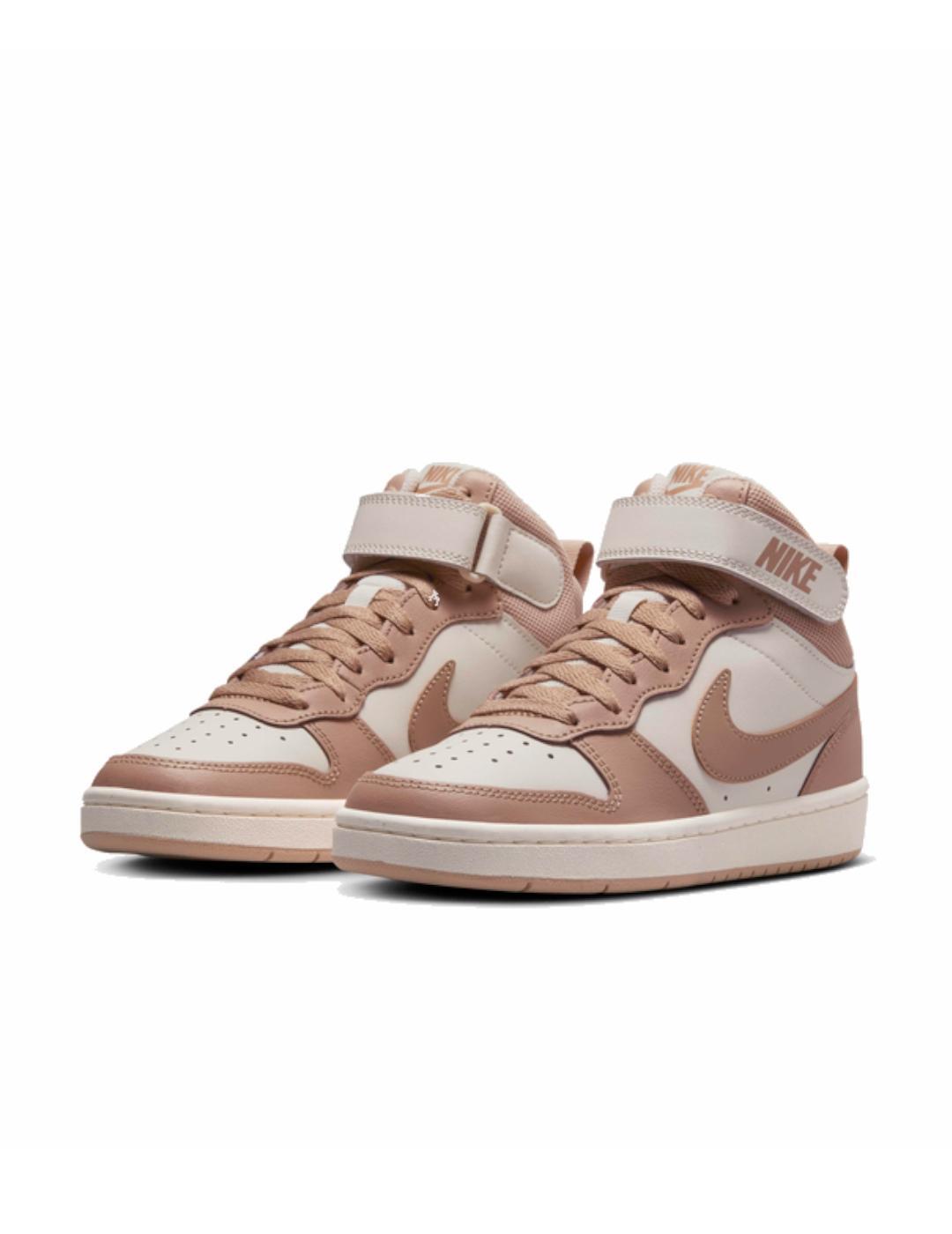 Zapatillas para Niño Nike  court borough mid2  Tostado 3/6