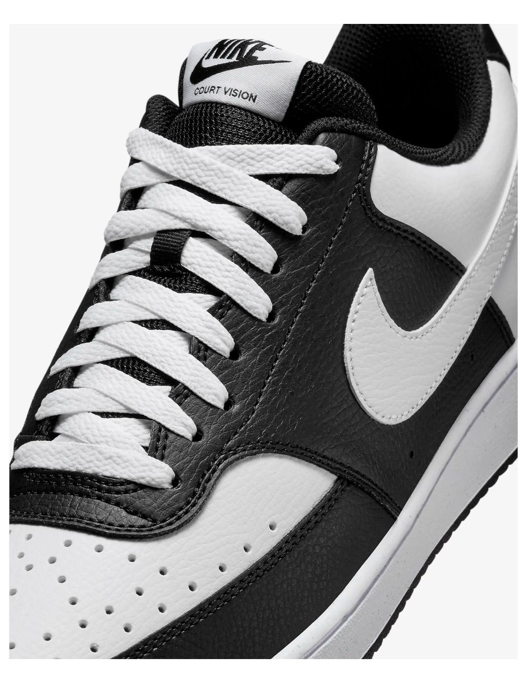 Sneakers Nike Court Vision Lo 001 wit zwart 6/7