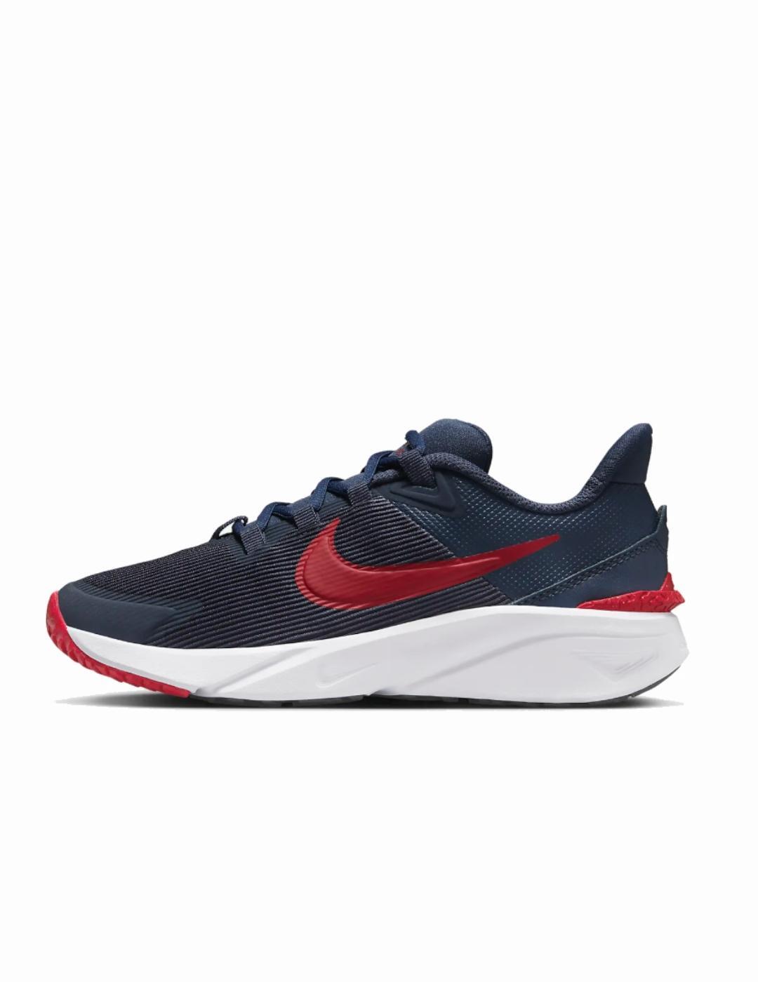Chaussures pour enfant Nike star runner 4 Bleu 2/5