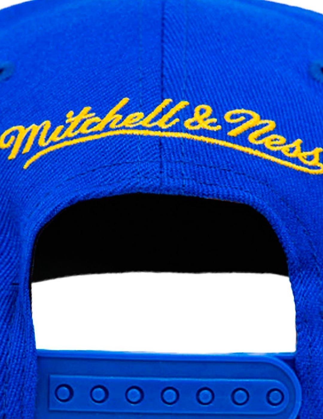 Prendas de cabeza Mitchell & ness Golden state warriors Azul 2/3