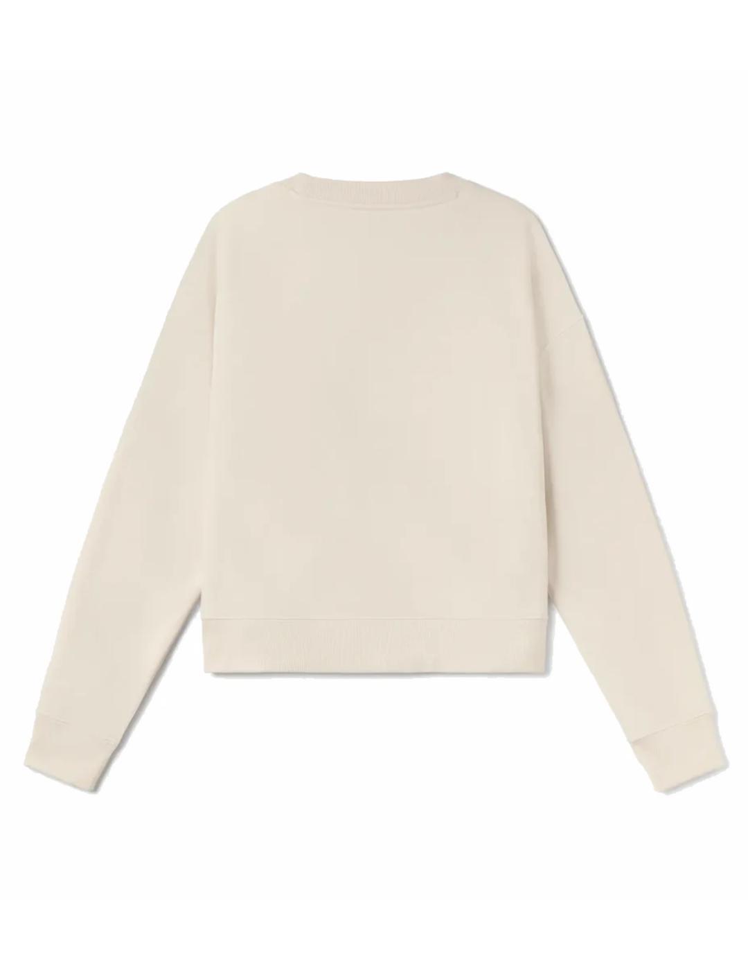 Sweatshirts polaires pour femmes Puma Script Beige 2/2
