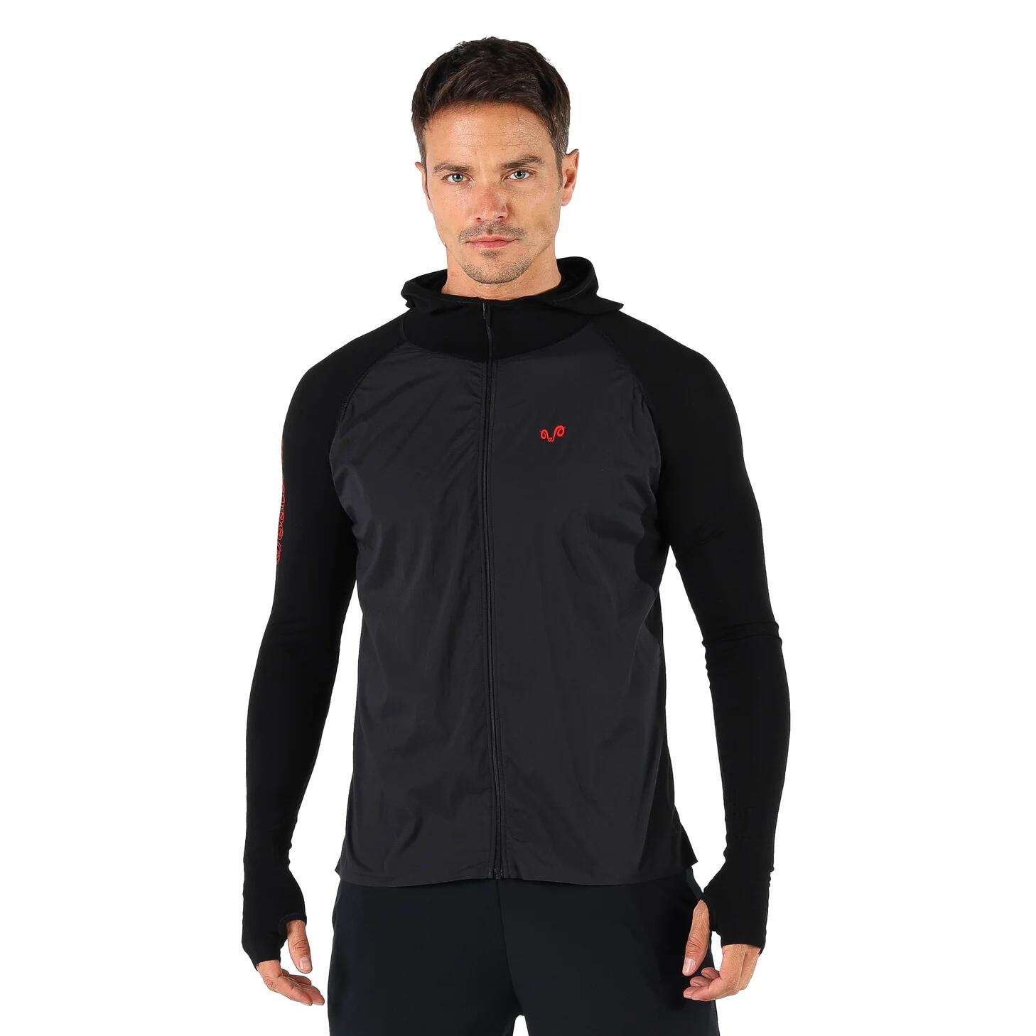 Pakke Hybrid Bluza Hybrydowa z Wełny Merino dla Rowerzystów