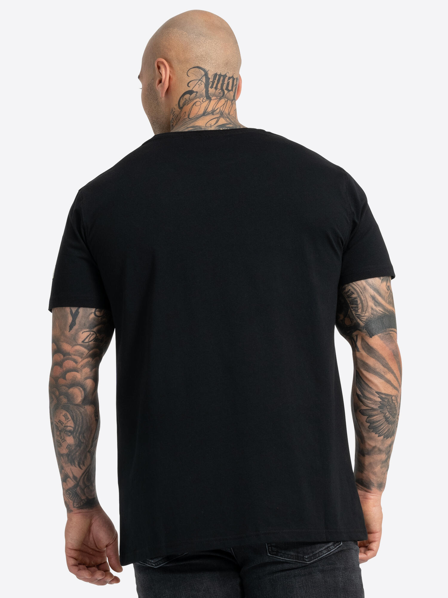 LONSDALE Heren-T-shirt normale pasvorm LL008 ONE TONE 5/7