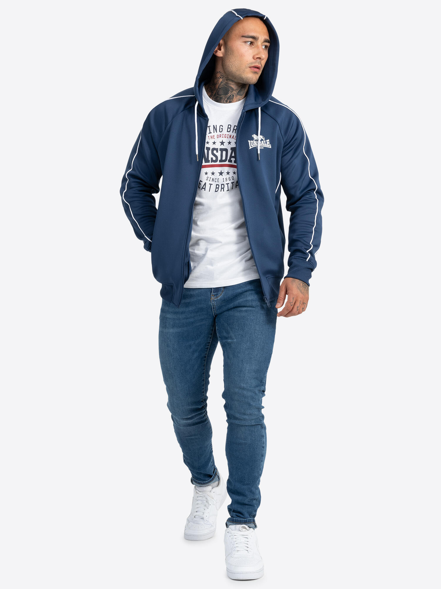 Hooded jacket Lonsdale Achavanich 4/6
