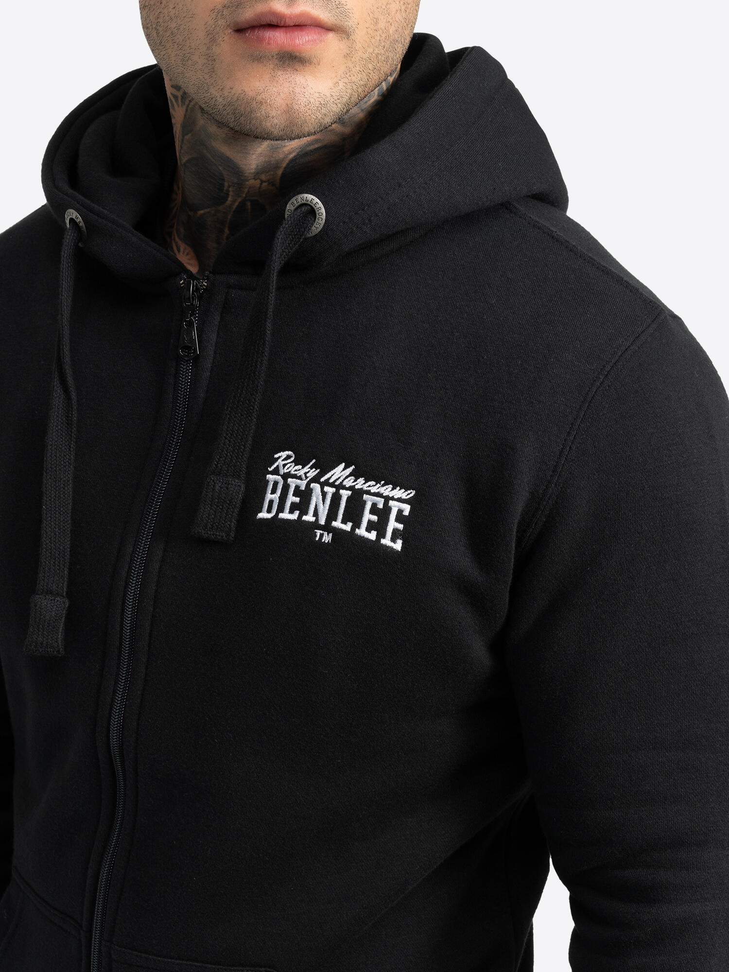 Felpa con cappuccio e zip Benlee Chest Logo 6/6