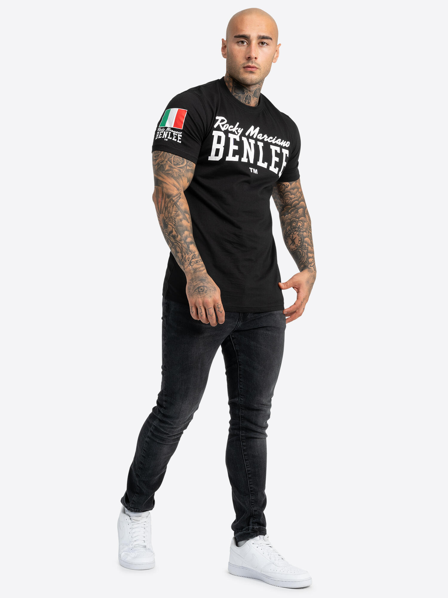 T-shirt crop justo Benlee Molto Ferte 3/7