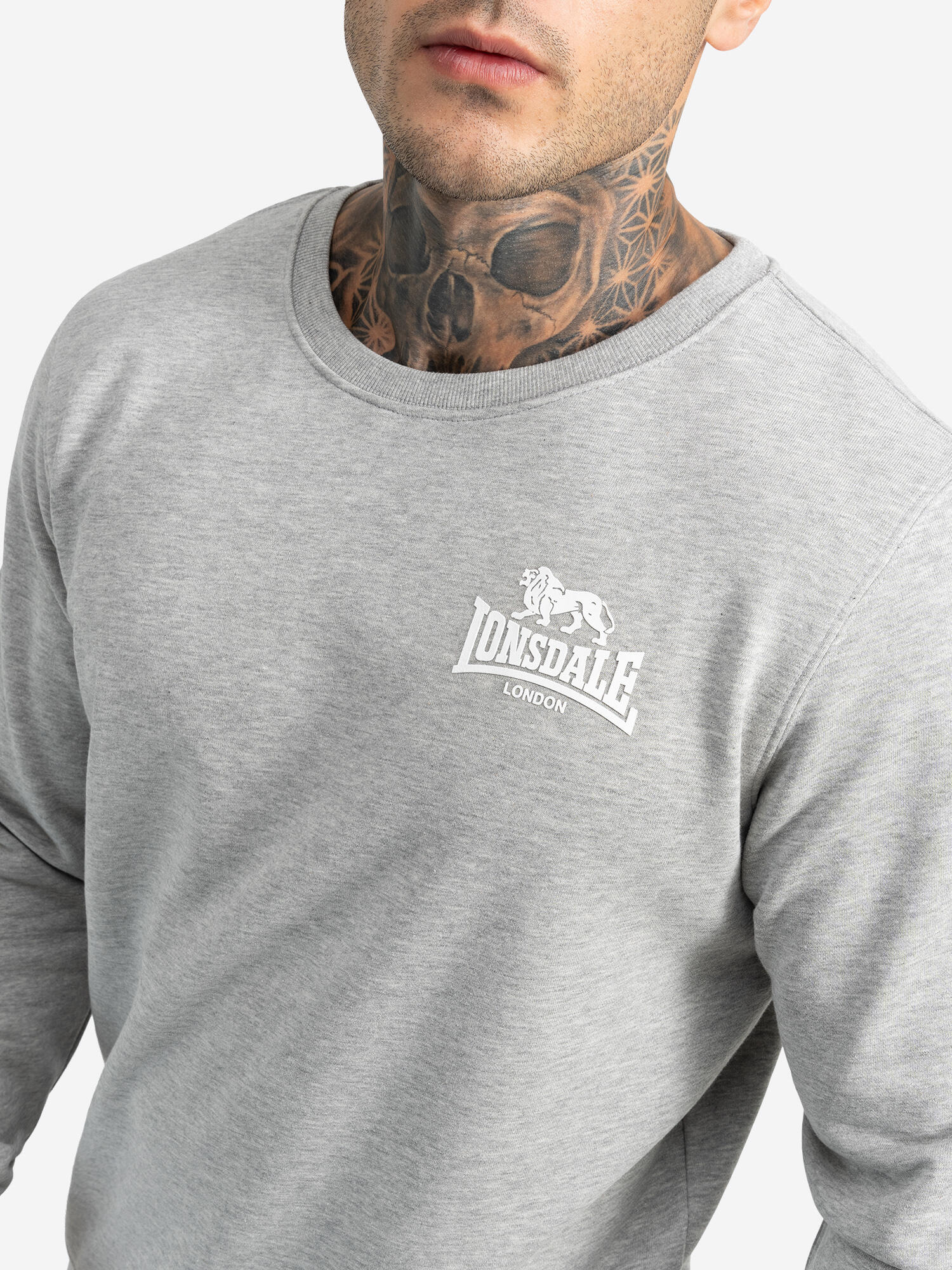 Felpa con scollo rotondo Lonsdale Longridge 6/6
