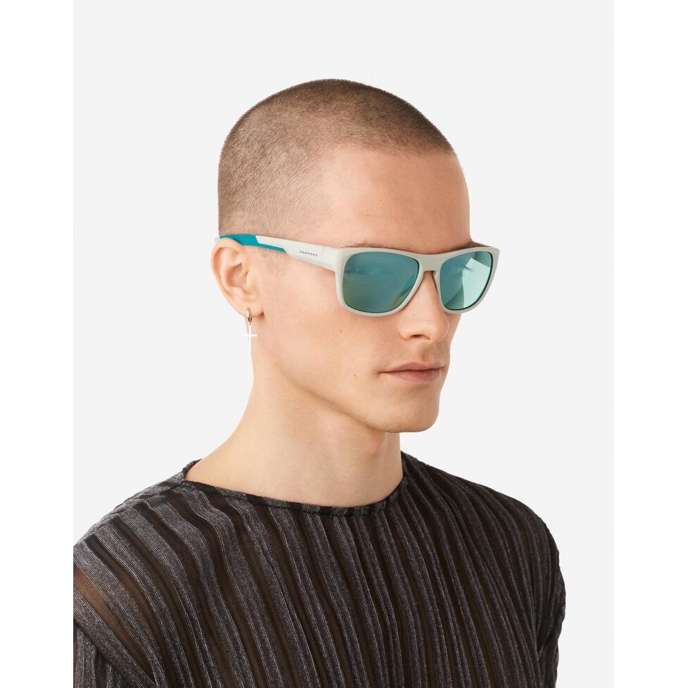 HAWKERS - Lunettes de soleil pour Homme et Femme Jade blanche - GRIP 7/8