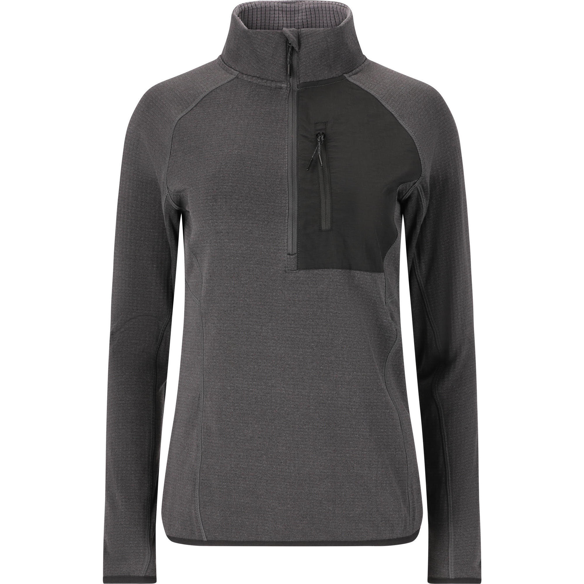 Whistler - Couche Intermédiaire Helge - T-shirt Manches Longues - Gris|violet - 50 - Decathlon