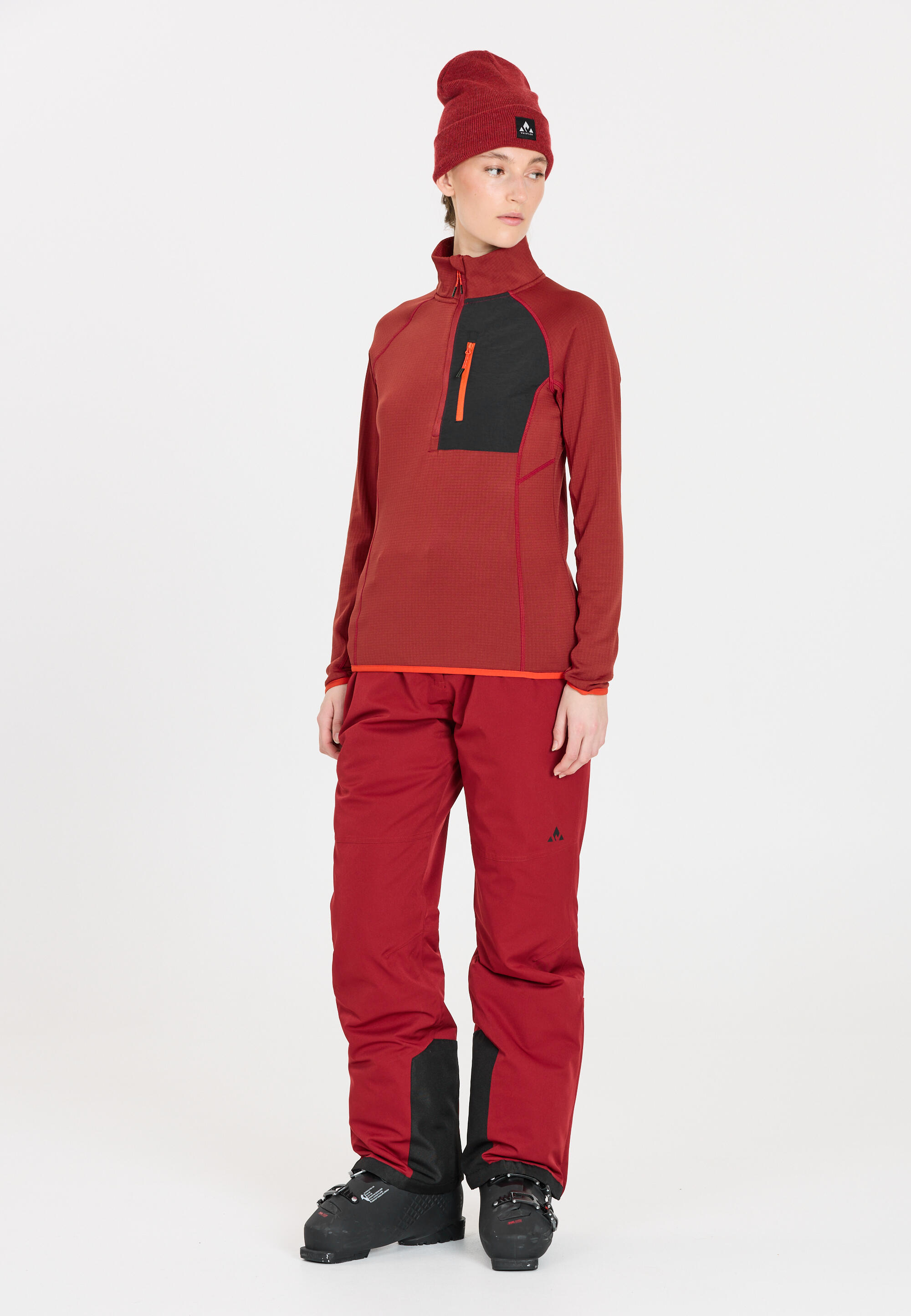 Sudadera con cremallera para mujer Whistler Helge 4/5