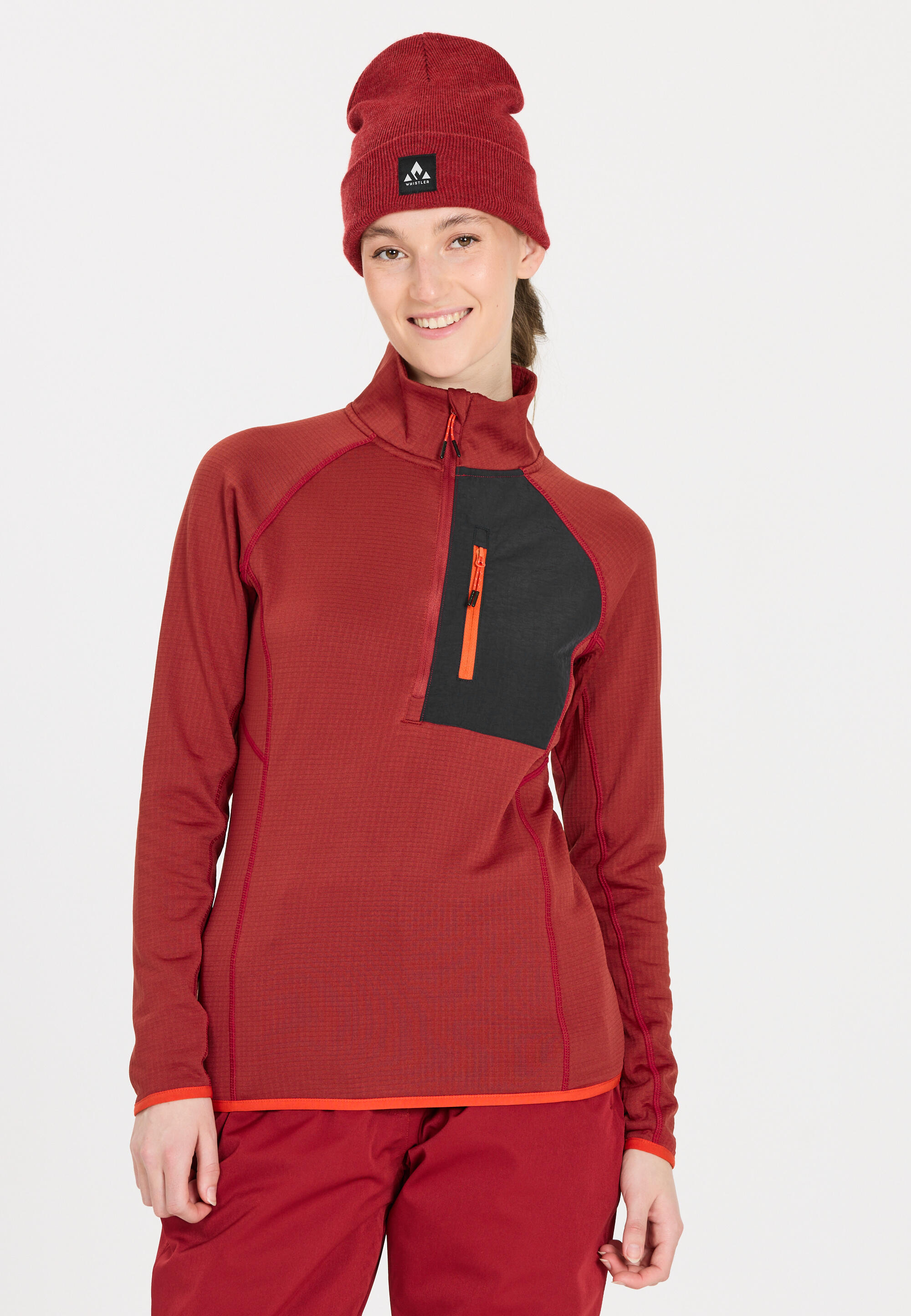 Sudadera con cremallera para mujer Whistler Helge 5/5