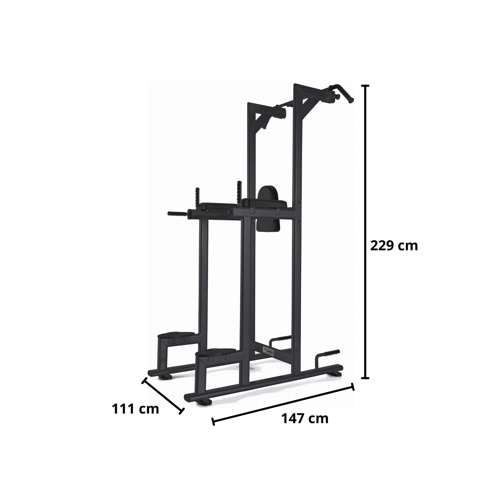 WBX-B2800 Elevação de queixo/mergulho/perna 2/6