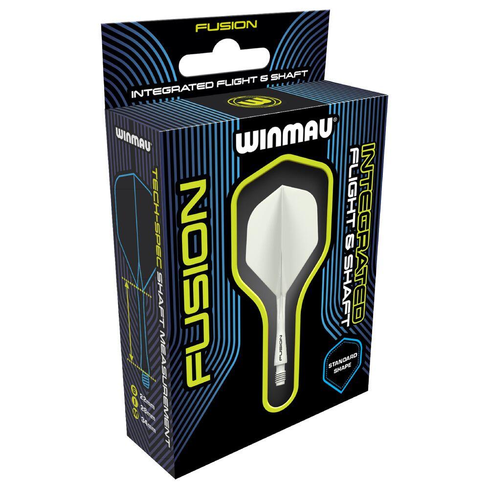Integrované letky a násadky Winmau Fusion No2, střední násadky 3/7