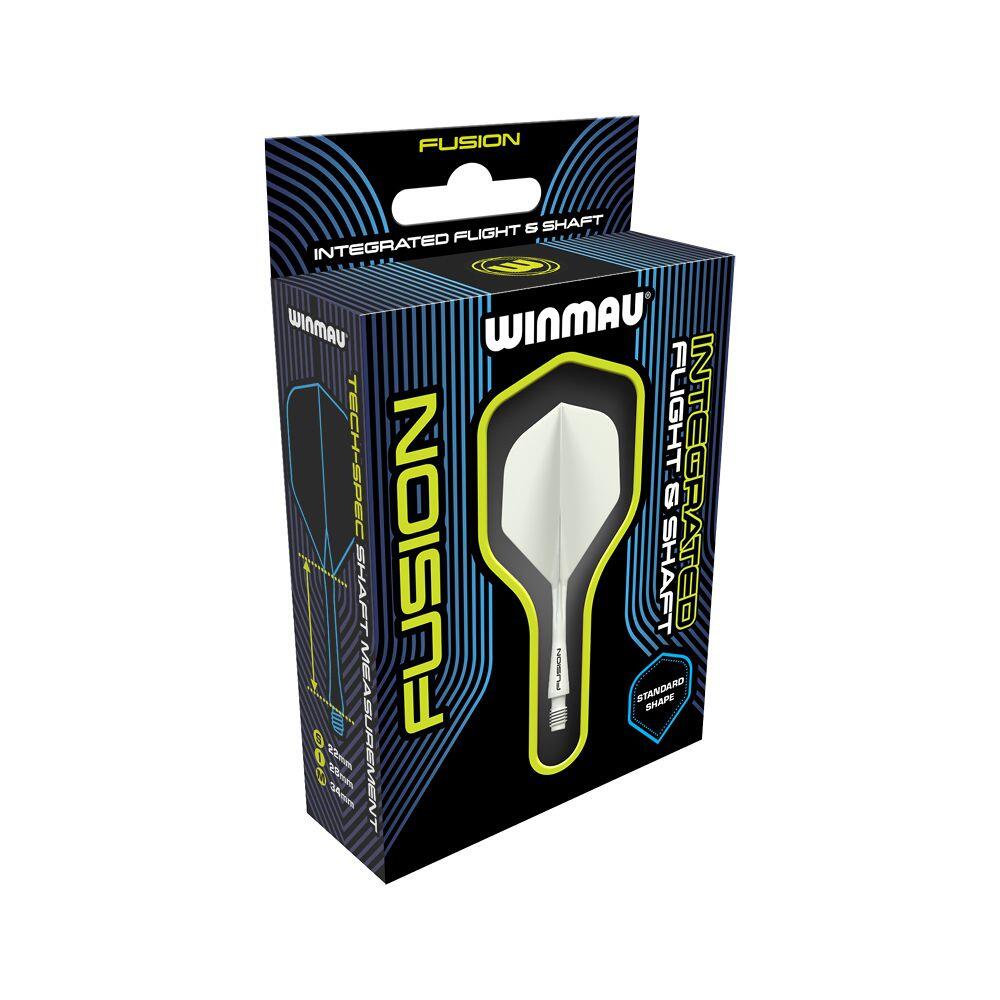 Winmau Fusion Flight-Schaftsystem short weiß 3/7