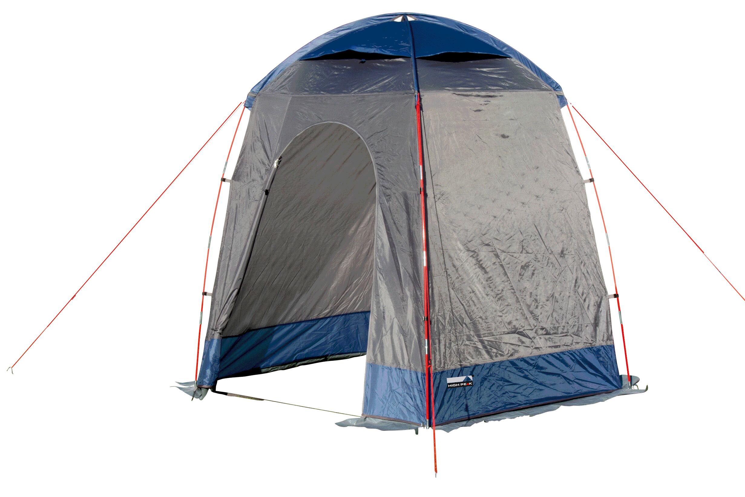 Tenda multiusos high peak usedom, alta ventilação, montagem rápida