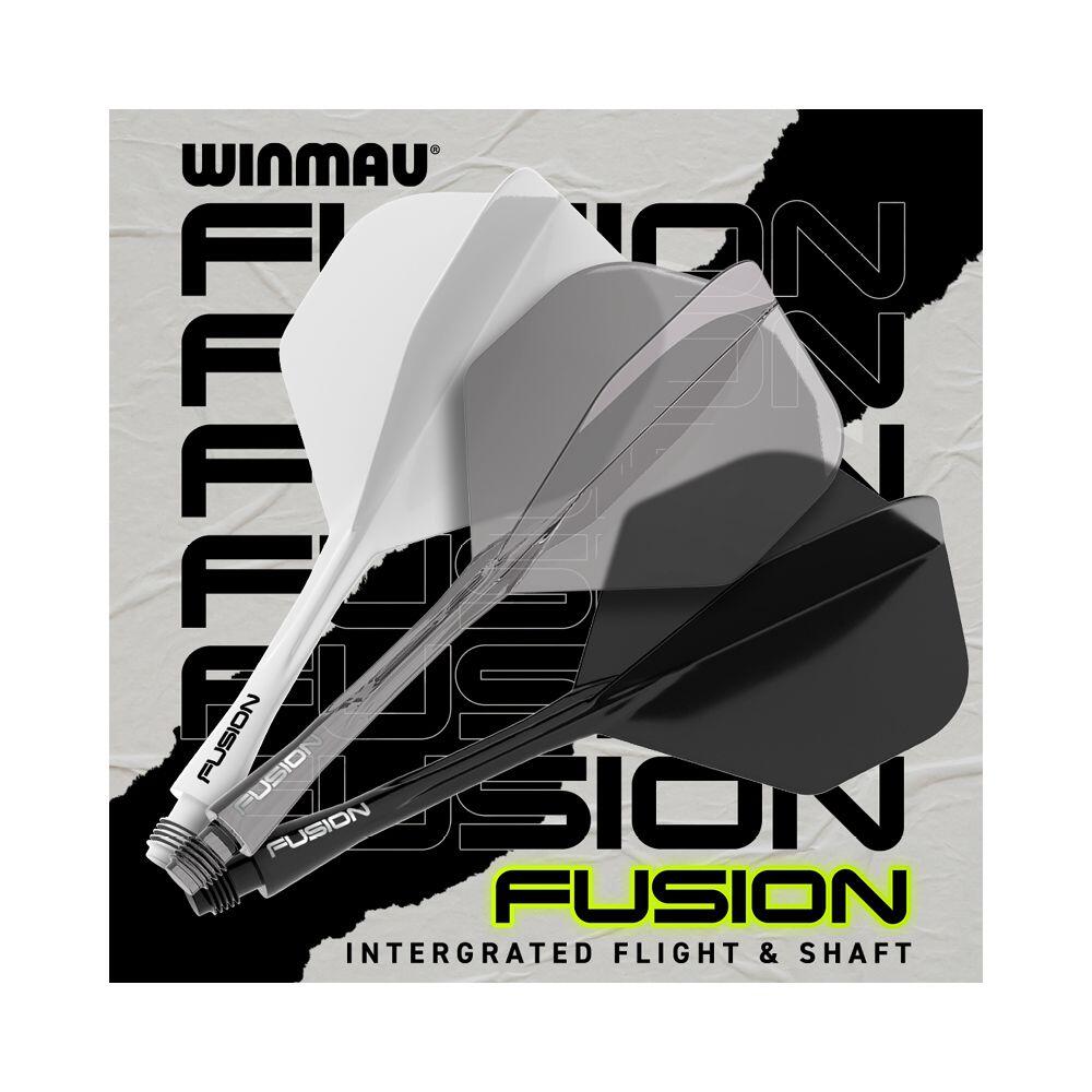 Winmau Fusion Flight-Schaftsystem short weiß 4/7