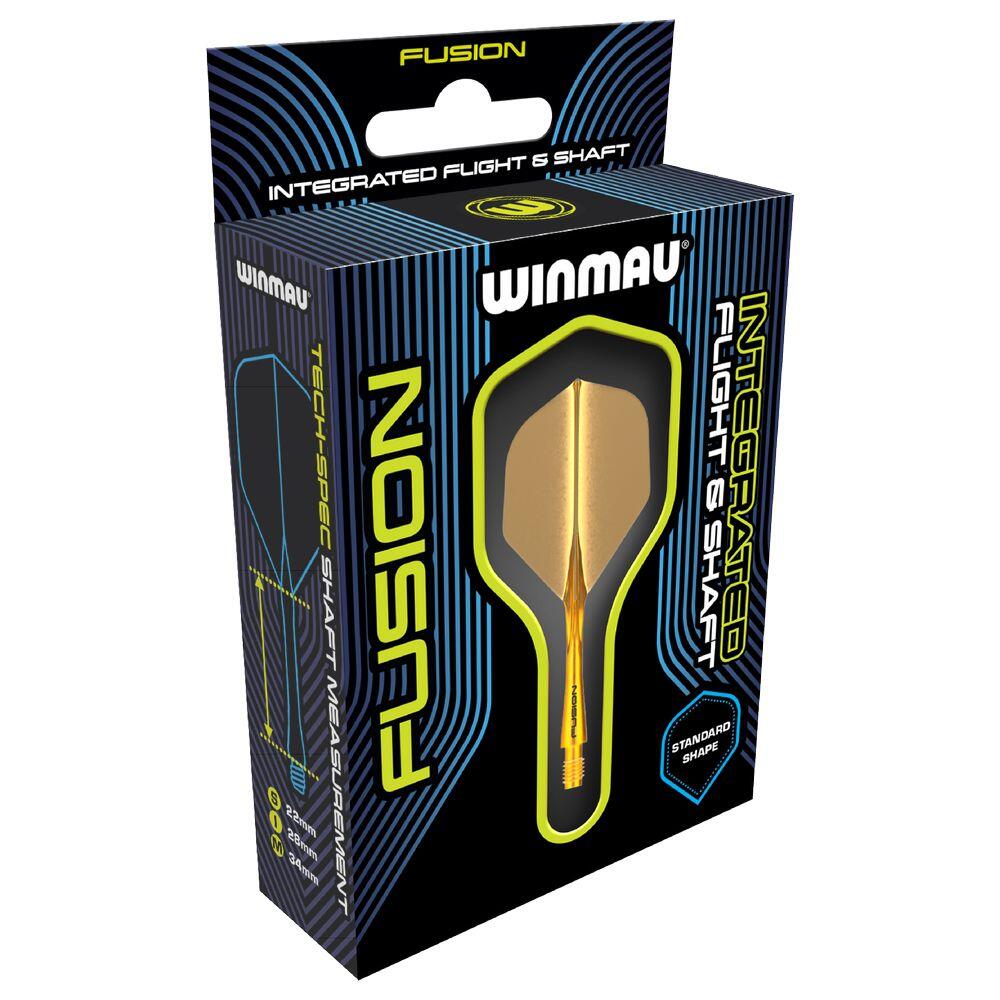 Integrované letky a násadky Winmau Fusion No2, krátké násadky 3/7