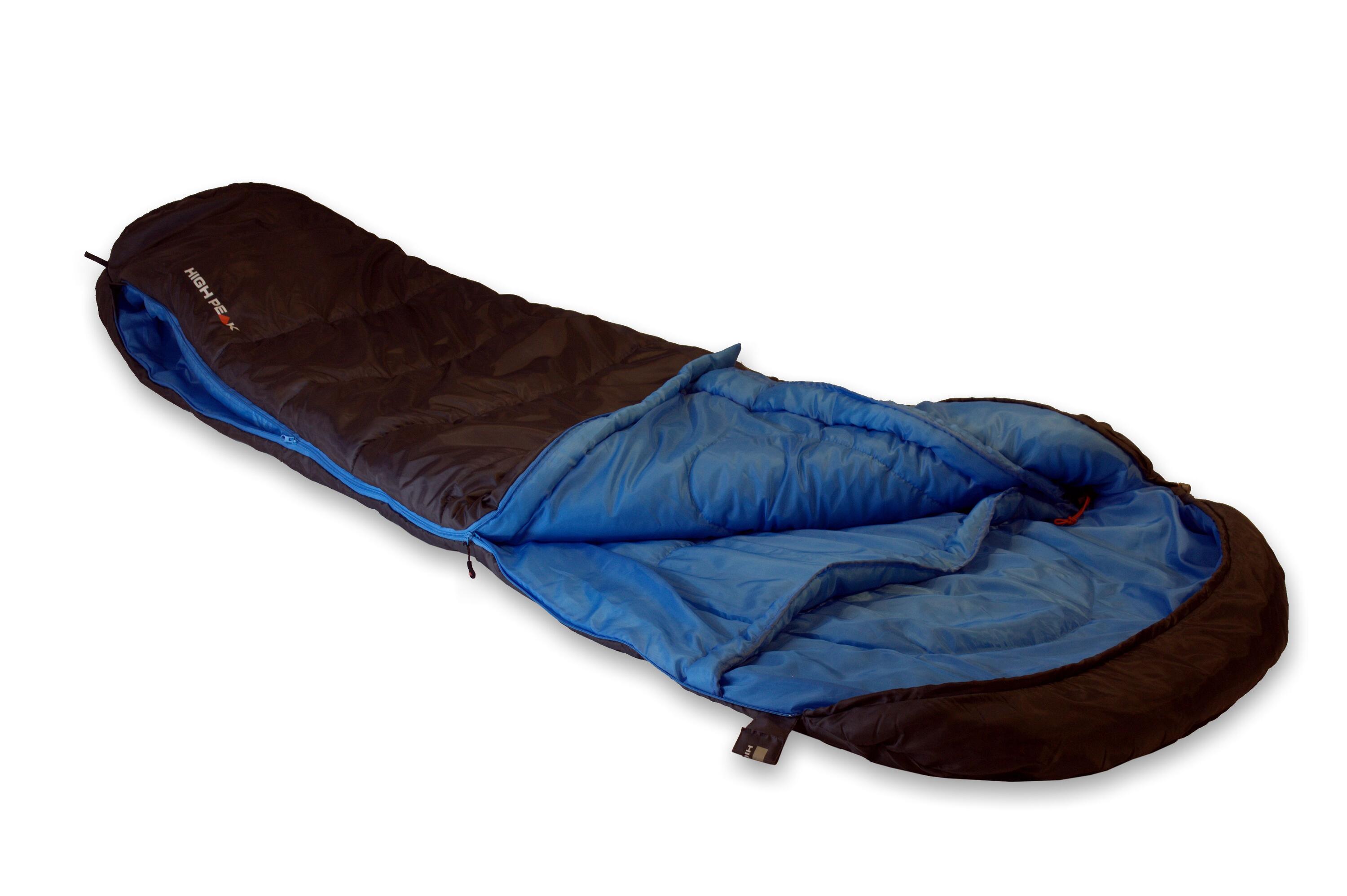 High Peak TR 300, sacco a pelo a mummia, extra largo 4/7