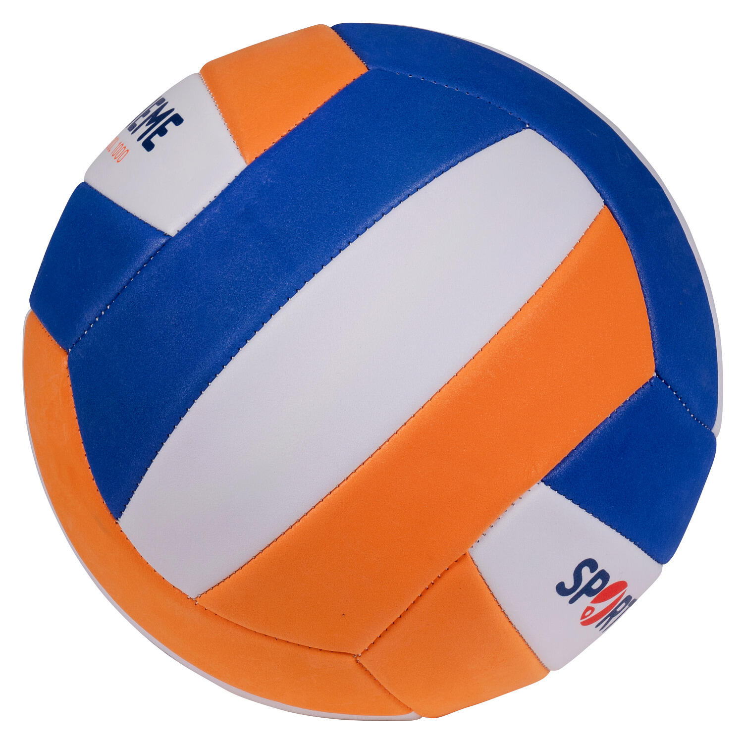 Volleyball School 1000 Volleyball Unisex Orange-Weiß-Blau 2/2