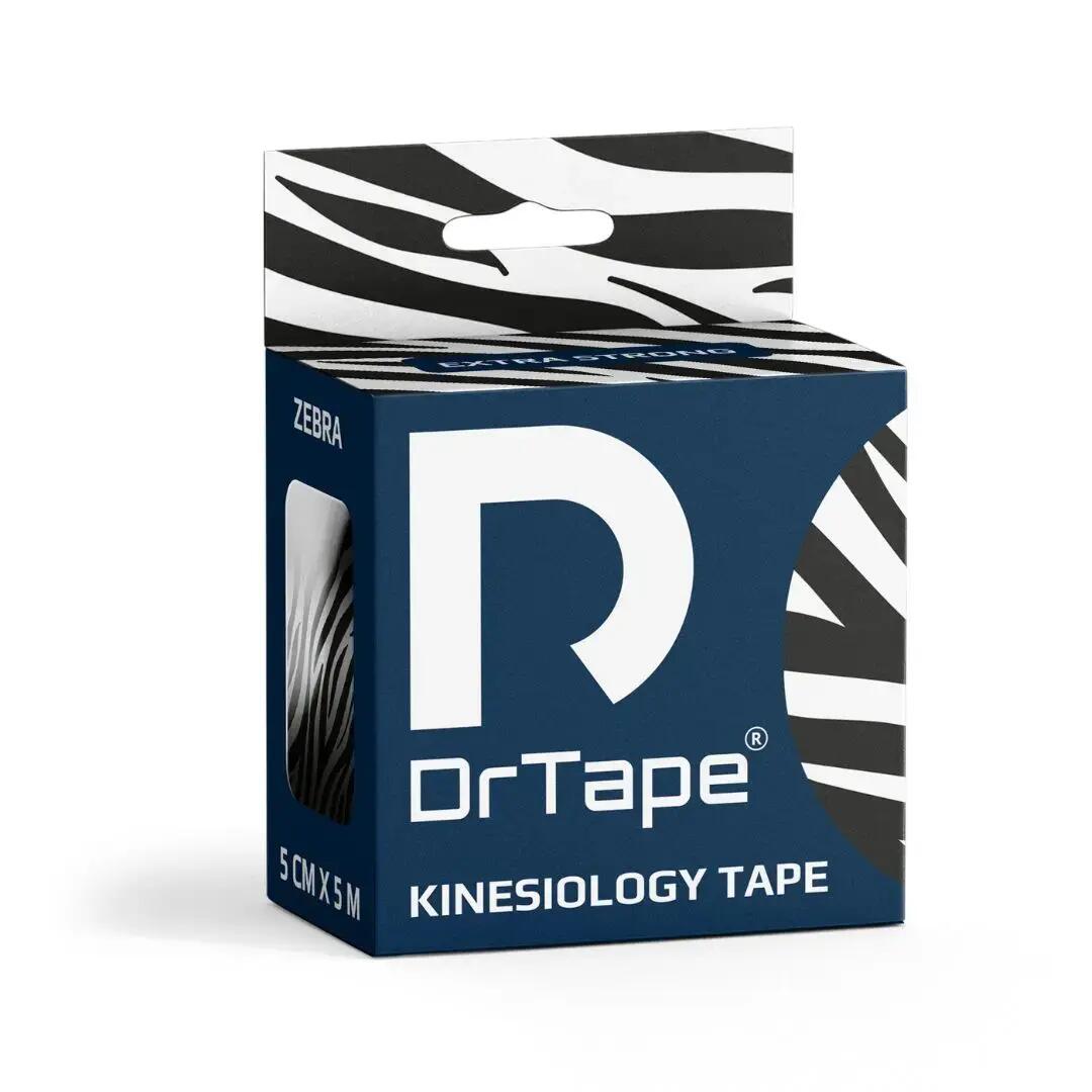 Taśma kinezjologiczna do tejpingu wodoodporna mocna 5 cm x 5 m DrTape 4/6
